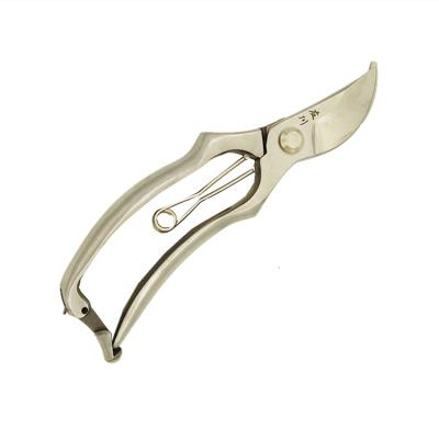 China Long Length Forged 8 Inch Stainless Steel Hand Garden Bonsai Scissors Tool Pruner for sale