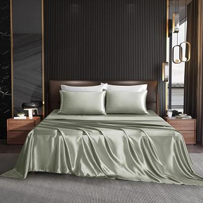 China Viable Factory Price 6A Rate 22mm 100% Silk Bedding Set OEKO - Certificated for sale