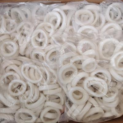 China Cheap Price 3-8cm Giant Squid Frozen Rings Organic Fresh Seafood for sale