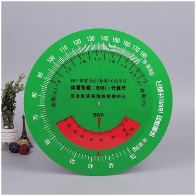 China Measurement Round Shape Date Wheel Medical Calculator for sale