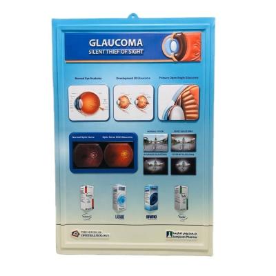 China custom pvc 3d poster 3d embossed anatomy poster medical diagram for sale