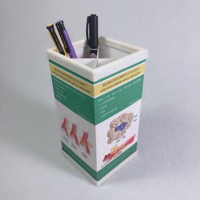 China Promotional Gifts Body Chart 3D Embosed Medical Pen Holder With Notebook For Hospital for sale