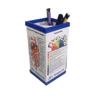 China Promotional Medical Gifts PVC 3d Pen Holder, Promotional Plastic Pen Holder With Medical 3d Chart for sale