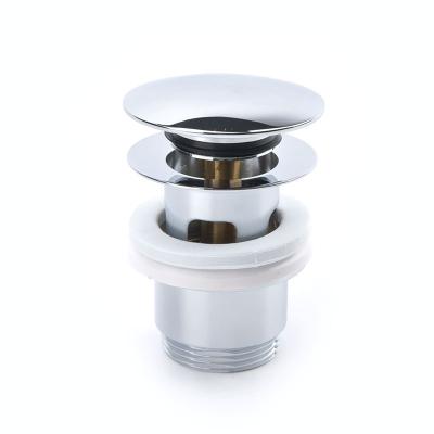 China Bathroom Vanity Chrome Basin Pop Modern Sink Drain Plug Waste For Factory Made for sale