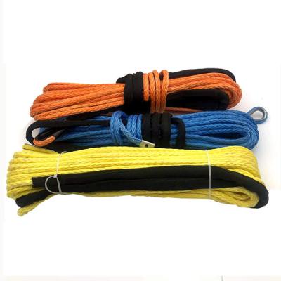 China Sturdy UHMWPE Braided Rope Winch Rope Packing Rope for sale