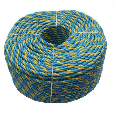 China Seawater Corrosion Resistance Seawater Corrosion Resistance 10mm PP Floating Elastic Rope for sale