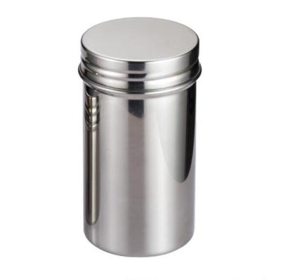 China Freshness Preservation 400ml Stainless Steel Canister Kitchen Food Storage Box Container Jar for sale