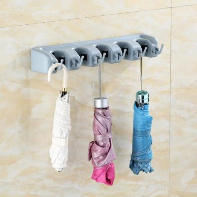 China Amazon Viable Wholesale ABS Plastic Bathroom Organization Shelf For Mop Umbrella Storage Tier for sale