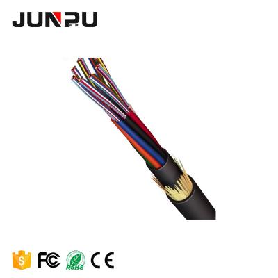 China Junpu 48 Core Outdoor Aerial Outdoor ADSS Fiber Optic Cable With PE / Outer Sheath for sale