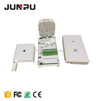 China FTTH FTTB FTTX Network PC ABS FTTB 8 Core Fiber Distribution Box Cable Box Fiber Optic Box Body for sale