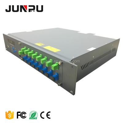 China Gepon Network FTTH Optical WDM 1550nm Amplifier Gpon Edfa Combiner 8 Ports Catv WDM Input for sale