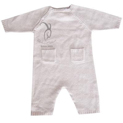 China Long Sleeve Baby Cashmere Layette With Pockets And Buttons for sale