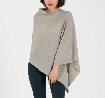 China 100% Cashmere Poncho Nepal Cashmere Poncho Customized for sale