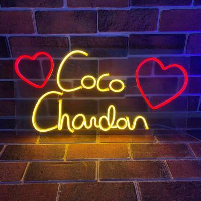 China Buildings Manufacturer Fast Delivery Wall Mounted Remote 6mm Neon Sign For Birthday for sale