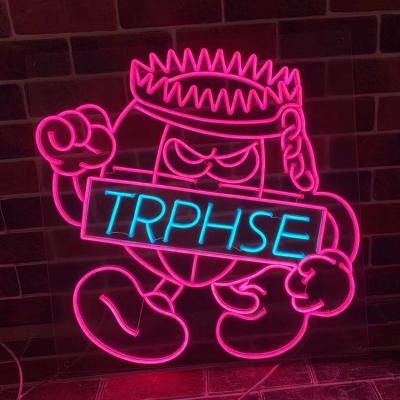 China High Quality Buildings New Arrival Sport Style Brand Sneaker Indoor Lighting Neon Sign for sale