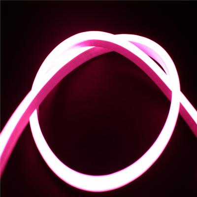 China Indoor/Wedding/Party/Hotel 220v Custom Super Bright Cuttable Flexible Silicon Easy To Cut RGB Led Neon Tube Flex Led Neon Top View Led Neon Flex 12v for sale