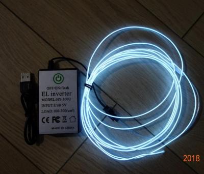 China Super EL WIRE INVERTER constant light / fast flash / slow flash EL wireUSB battery INVERTER constant light for sale