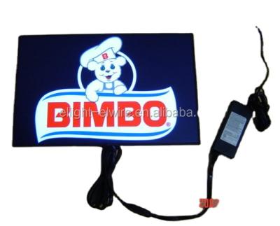 China Internationally good quality indoor/outdoor super luminance EL animation flash poster 300mmX300mm for sale