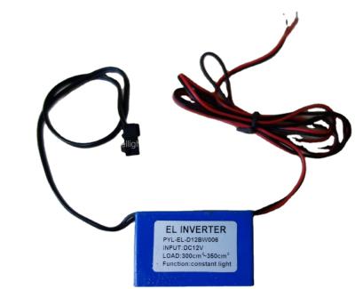 China Blue Box PYL-EL-D12W006 Waterproof Constant Light Sealing DC12V EL Backlight INVERTER 47mmX23mmX29mm for sale