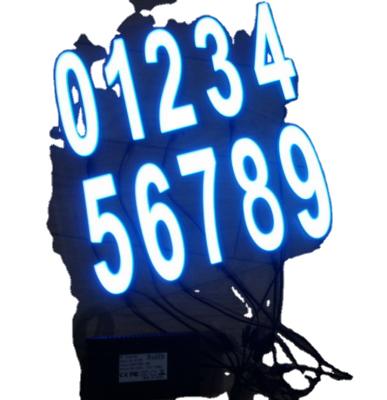 China Constant Light 23 Years Special Professional Factory Customize Super Luminance EL Light Number for sale