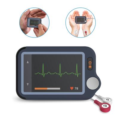 China Viatom Wellue Pulsebit Test Multiparameter Home Self Test ECG Holeter ECG Ex Machine ECG/EKG Personal Diagnosis for sale