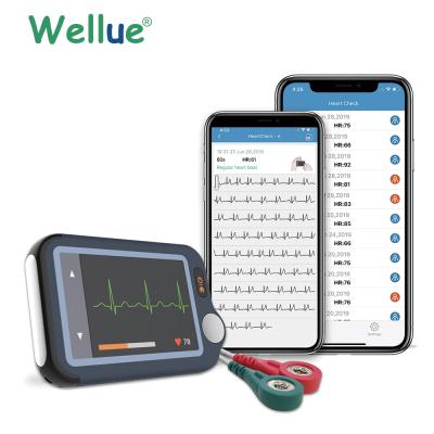 China Single Channel Ecg Holter Monitor Device Ambulatory Ecg Recorder PC Software Electrocardiograph Cardipia Advance I Viatom Pulsebit for sale