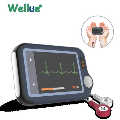 China Advance I Home Care Palm Holter Heart Ekg Lead Wire Cardioscan System Software Recorder Ecg Portatil Monitor Ambulatory Monitor Viatom Pulsebit for sale