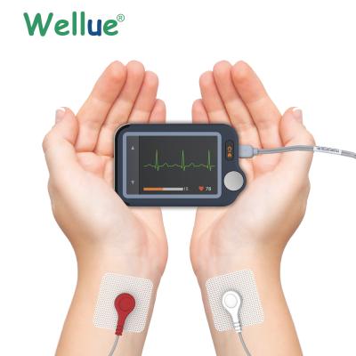 China Advance I Viatom Pulsebit Ekg Signal Electrodes Monitor Built-in Handheld Quiet Free Handheld Ecg Ekg Portable App Ekg Machine for sale