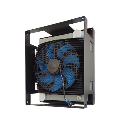 China Ah1417t Ca Machinery Repair Shops Hydraulic Oil Cooler With Hydraulic Fan Oil Cooling Radiator Be Cool Aluminum Radiators 150 Liters for sale