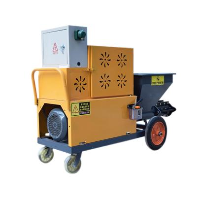 China Construction mortar spraying automatic cement mortar sprayer machine for plaster walls for sale