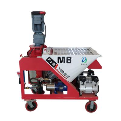 China Building Mortar Spraying Light Mixed Mortar Machine Automatic Spraying Adding Water Plastering Machine for sale