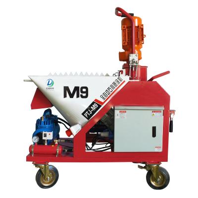 China building mortar spraying new style cement plastering machine/mortar spray machine used for wall ceiling for sale