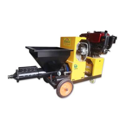 China High quality multifunctional building mortar sprayer large hopper with simple operation mortar sprayer machine for decoration for sale