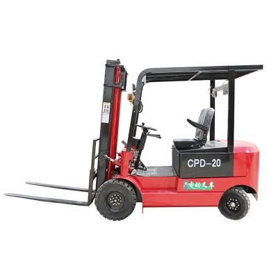 China Building Material Stores Mini Lightweight Electric Forklift 0.5T Forklifts for sale