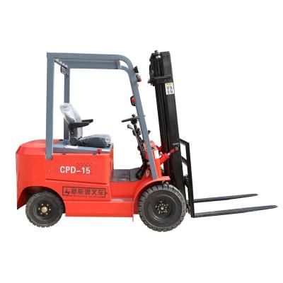 China High Efficiency Construction Material Stores Mini Material Handling Equipment 0.8 Ton Electric Forklift for sale