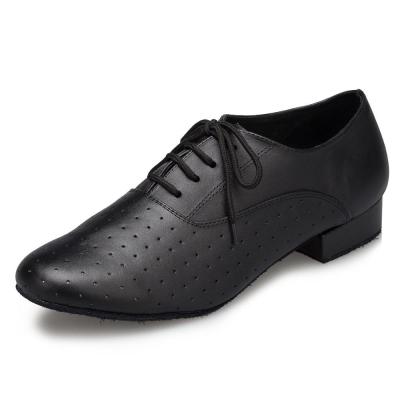 China High Quality Genuine Leather Breathable Mens Ballroom Dancing Shoes L148, Mens Latin Dance Shoes for sale