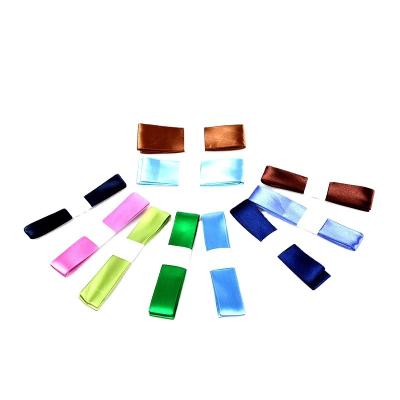 China Hot-selling single face satin ribbon plain quality polyester ribbon 15mm viable polyester for sale