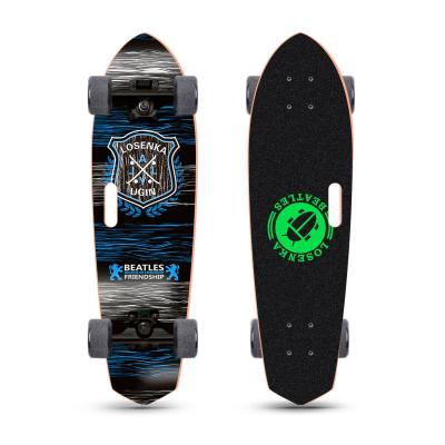 China Wholesale 28 Inch Adult Maple Board Fish Cruiser Custom Board Cruiser Skateboard for sale