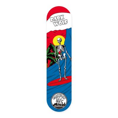 China Adult DARKWOLF Custom 7 Layer 100% Canadian Maple Pro Skateboard Empty Wood Decks for sale