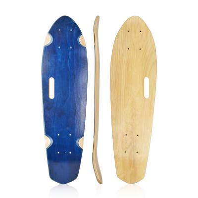 China Cheap Empty Custom Cruiser Skateboard 24inch Maple Skateboard Fish Board Decks for sale