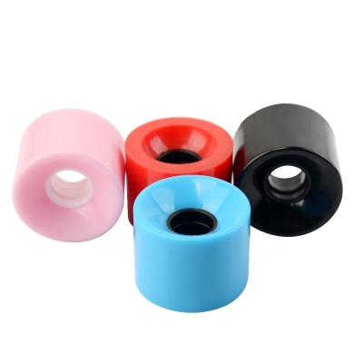 China Custom Skateboard Trucks Wheels Street Freeride Polyurethane 60mm Longboard Skate Skateboard Cruiser Wheels for sale