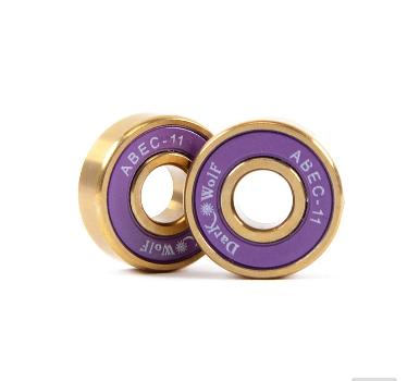 China Factory Abec-11 Deep Groove Ball 608 Skateboard Bearing Custom Roller Skate Bearings for sale