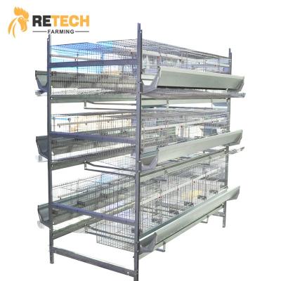 China Full Automatic Type Wire Mesh Steel Breeding Chicken Battery Cage for sale