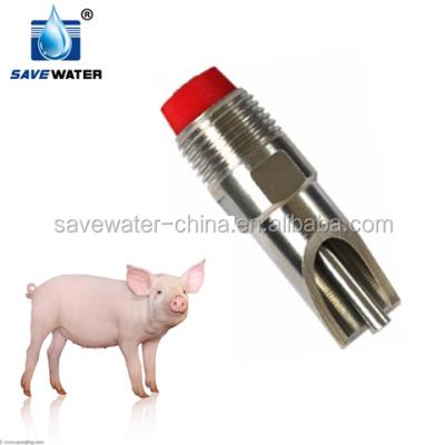 China Water Saving Pigs Seed Pig Nipple Drinker For Pig Duck-Displayed Bite Drinker for sale