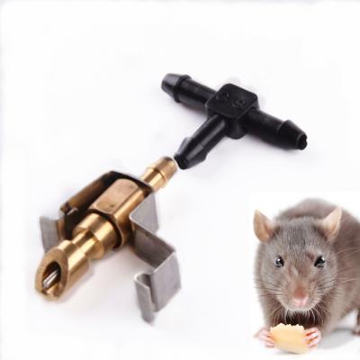 China Automatic Rodent Chinchilla Nipple Drinker Waterer for sale