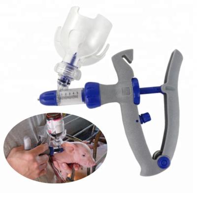 China Livestock Veterinary Automatic Syringe For Vaccine , Automatic Animal Injection Gun for sale