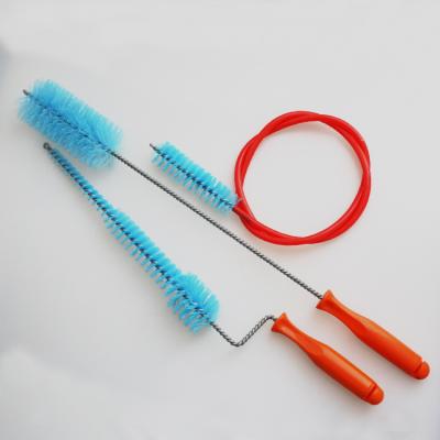 China Eco-friendly Cow Milk Pail Brush Milk Bottle Reservoir Tube Brush For Cleaning for sale