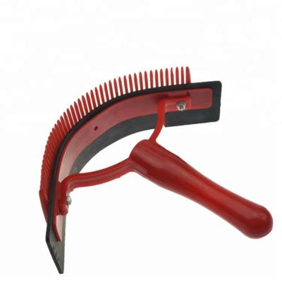 China Easy to Handle Horse Sweat Scraper Curry Comb for sale