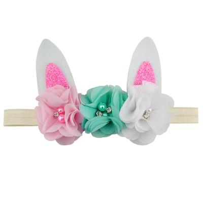 China Baby Bunny Plush Headband Easter Headband Easter Outfits 2022 for sale