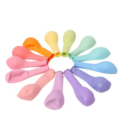 China Gift birthday party supplies 5,10,12 inch various kinds of Marcaron party latex balloons for party decoration for sale